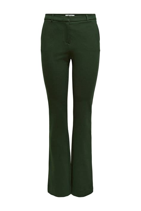 flared broek lelora groen wehkamp