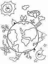 Niños Globe Islamic His Planetas Malen Got Pachamama Cre8tive Realistic Kindern Malvorlagen Erde Planeten Planeta Multicultural Preschool Kita Earthday Muster sketch template