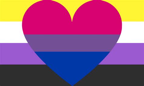 Non Binary Bisexual Pride Flag Pride Nation
