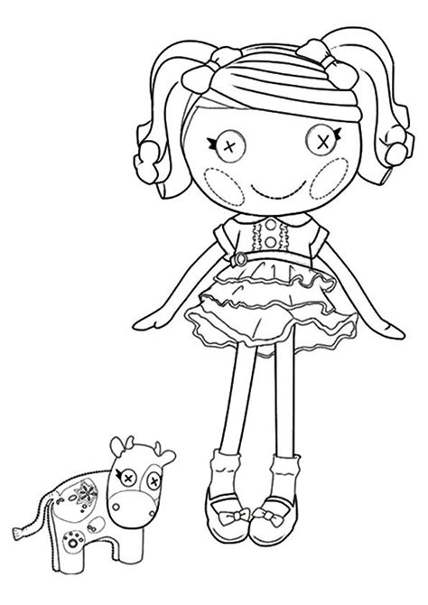 top  lalaloopsy coloring pages  toddler  love coloring