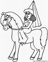 Pferd Cavallo Prinzessin Ausmalbild Colorare Ausmalbilder Principessa Prinz Disegno Cambiare Posto Potete Tutto Sara Dacolorare sketch template