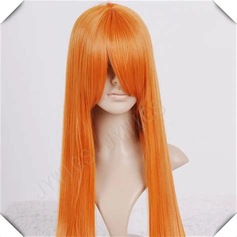 spiky yellow wig long cosplay cm synthetic straight wig women hair women party wig style