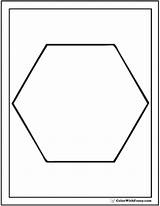 Polygons sketch template