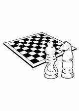 Spiel Schach Spielsachen Ausdrucken sketch template