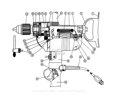 milwaukee   serial   milwaukee  electric drill parts parts diagram