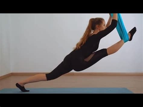 silks yoga stock video youtube