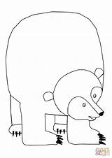 Bear Brown Coloring Pages Printable Book Template Panda Supercoloring Color Preschool Print Drawing Templates Activities Animal Sheets Teddy Pdf Crafts sketch template