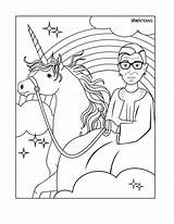 Coloring Pages Women Ginsburg History Ruth Bader Month Famous Printable National Book Kids Cool Boss Sheknows Picks Mom sketch template