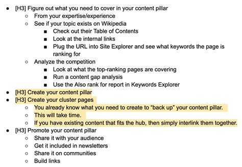 write  blog post outline  simple steps  web studios