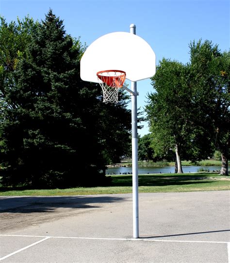 basketball hoop   park picture  photograph  public