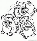 Furby Furbie Kleurplaten Kleurplaat 2046 sketch template