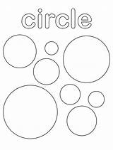 Circle Coloring Pages Shapes Circles Shape Preschool Printable 3d Color Worksheets Kids Worksheet Toddlers Preschoolers Colouring Sheets Toddler Drawing Colors sketch template
