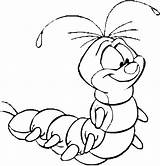 Coloring Pages Caterpillar Clipart Disney Hound Fox sketch template