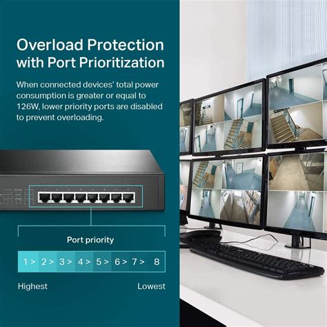 tp link  port gigabit desktoprackmount switch   port poe tl sgmp buy  price