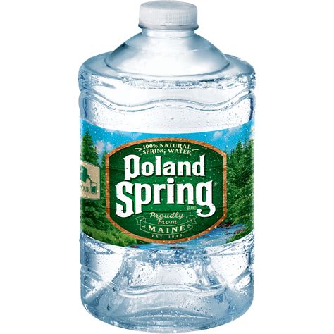 poland spring water natural spring  lt  qt  fl oz
