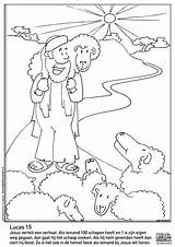 Kleurplaten Schaap Verloren Kleurplaat Herders Herder Schapen Bijbel Kerstverhaal Bijbelse Bijbelknutselwerk Knutselen Verschillen sketch template