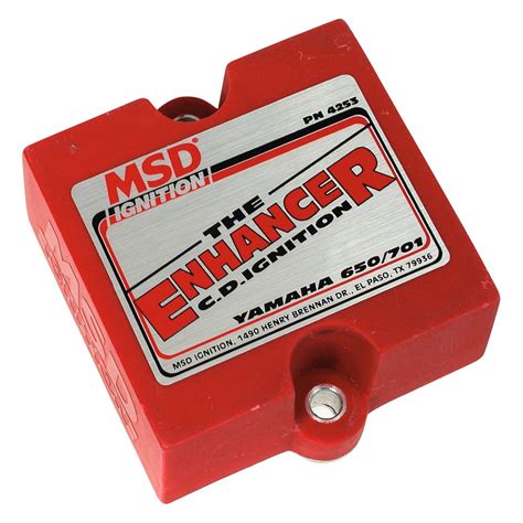 msd  enhancer ignition system powersportsidcom