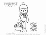 Coloring Penguin Cuddle Kind Pages Colouring Choose Board Easter Everest Sheet sketch template