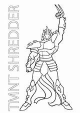 Turtles Shredder sketch template