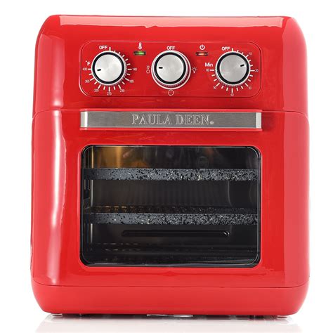 paula deen  qt multi function air fryer  accessories red ebay