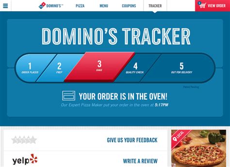 image result  dominos pizza tracker visual management domino dominos pizza