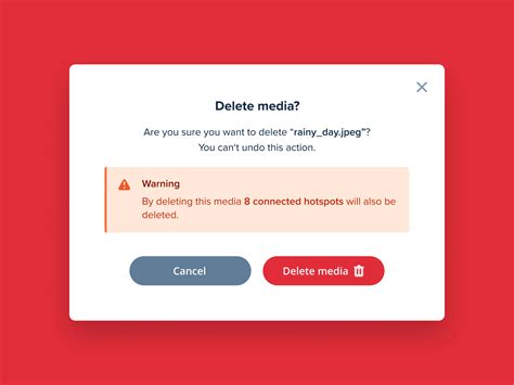 delete dialog  patrick marx  dribbble