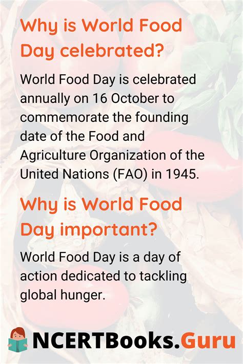 world food day essay  students short essay  world food day