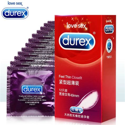 durex condoms ultra thin small condoms for men 12 pcs feel thin closefit in condoms from