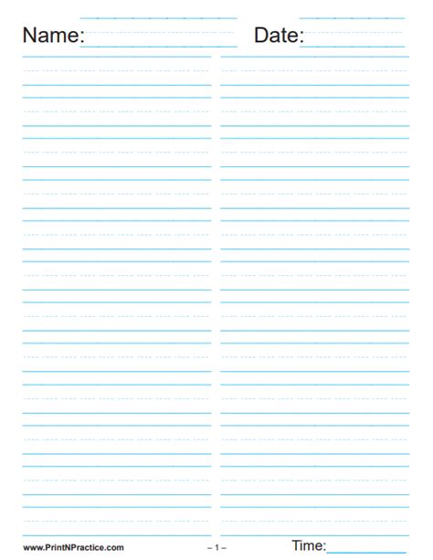 printable lined paper school stationery christmas writing paper