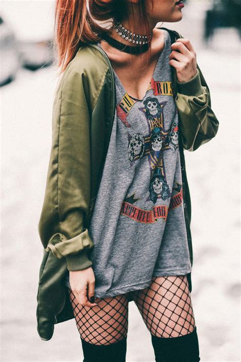 estilo grunge mujer ⇒ 【10 outfits indispensables】