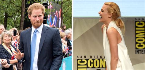 margot robbie partied with prince harry but confused him for ed
