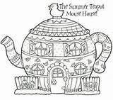 Teapot Teapots Dover Sketchite sketch template