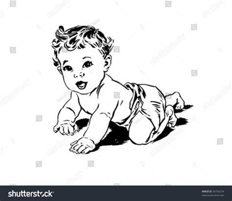 toddler clip art black  white