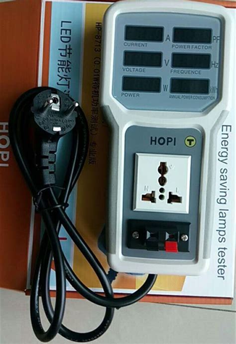 digital electric power energy meter tester monitor watt meter analyzer energy saving lamps
