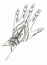 Henna Designs Mehndi Templates Hand Tattoo Tattoos Simple Hands Viking Henné Motif Dessin Tribal Symbol Step Small Classy Savoir Clip sketch template