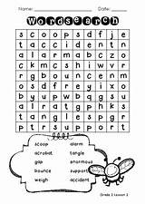 Spelling Puzzles Wordsearch Grades Bestcoloringpagesforkids Nouns sketch template