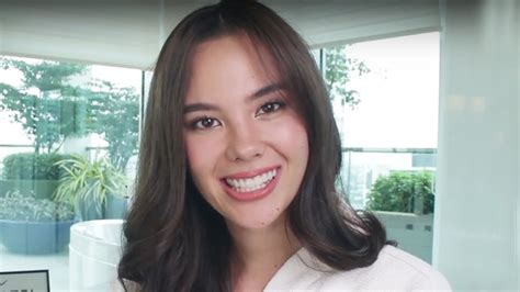 Catriona Gray Shows How To Achieve Is She Wearing Makeup