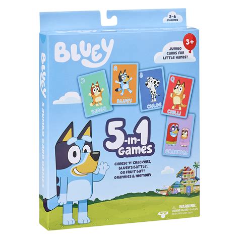 Bluey 5 In 1 Game Bluey Official Website