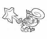 Coloring Wanda Fairly Odd Parents Wand Magic Her Print Utilising Button Grab Welcome Well Kids Size sketch template