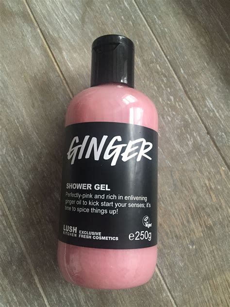 Ginger Shower Gel Lush Kitchen Exclusive