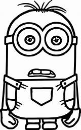 Minion Minions Coloring Pages Clipart Vector Colouring Kids Printable Tegninger Color Drawing Despicable Clipartmag Sheets Print Easy Halloween Bob Drawings sketch template