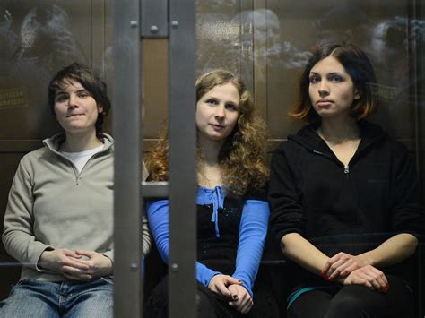 1 member of pussy riot freed on appeal in russian court 2 others to remain in prison cbs news