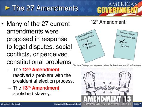 Ppt Chapter 3 The Constitution Section 2 3 Powerpoint Presentation