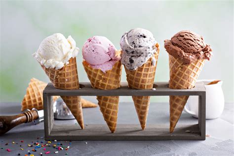 hoy se celebra el  internacional del helado cuales son los gustos