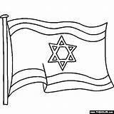 Coloring Israel Flag Star Hanukkah Pages David Online Israeli Color Thecolor Template Symbol Yom Crafts Independence sketch template