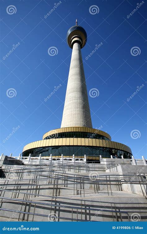 television tower stock photo image  central cctv media