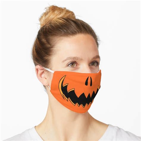 halloween face masks  covid   double  spooky  safe