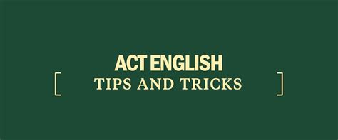 top  tips  act english kaplan test prep