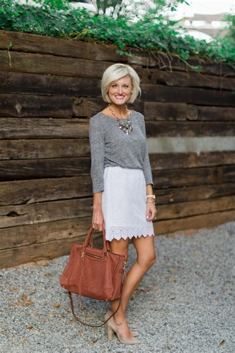 Lace Meet Grey Loverly Grey Fashion Fashion Over 50 Outfits