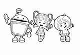 Umizoomi Team Coloring Pages Getdrawings sketch template